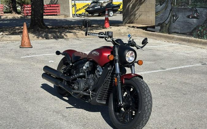 2023 Indian Scout Bobber ABS Ruby Smoke