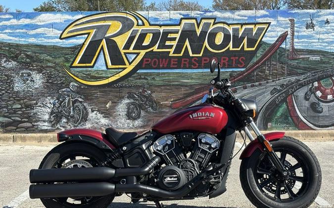 2023 Indian Scout Bobber ABS Ruby Smoke
