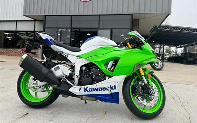 2024 Kawasaki Ninja ZX-6R 40th Anniversary Edition ABS