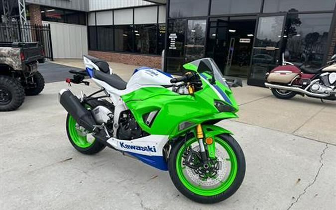 2024 Kawasaki Ninja ZX-6R 40th Anniversary Edition ABS