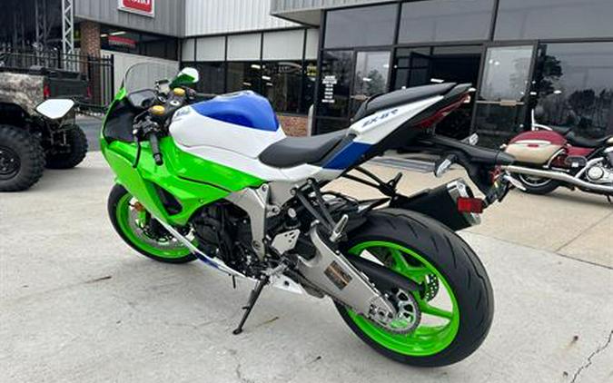 2024 Kawasaki Ninja ZX-6R 40th Anniversary Edition ABS