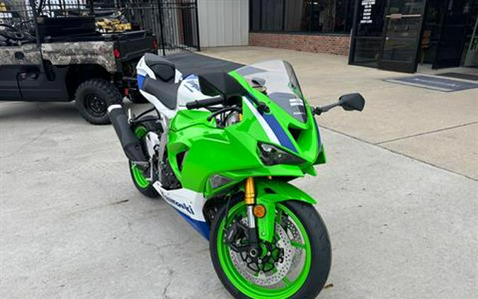 2024 Kawasaki Ninja ZX-6R 40th Anniversary Edition ABS