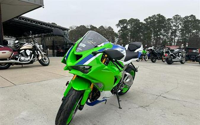 2024 Kawasaki Ninja ZX-6R 40th Anniversary Edition ABS