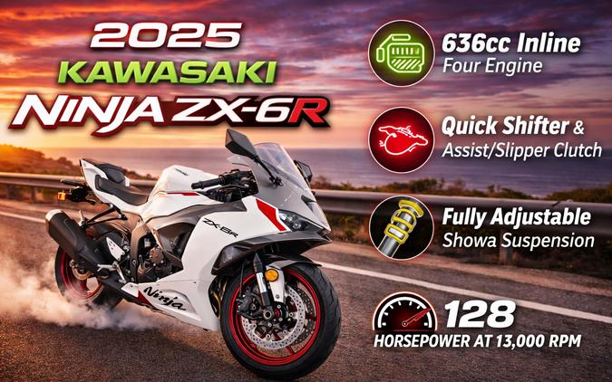 2025 KAWASAKI NINJA ZX6R ABS - F007141