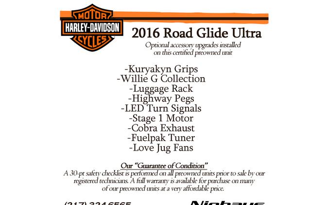 2016 Harley-Davidson® Road Glide® Ultra