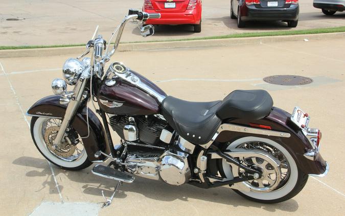 2005 Harley-Davidson Softail Deluxe Black Cherry Pearl