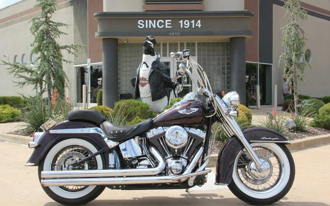 2005 Harley-Davidson Softail Deluxe Black Cherry Pearl