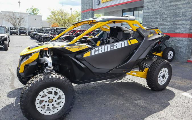 2024 Can-Am® Maverick R X RS Carbon Black & Neo Yellow