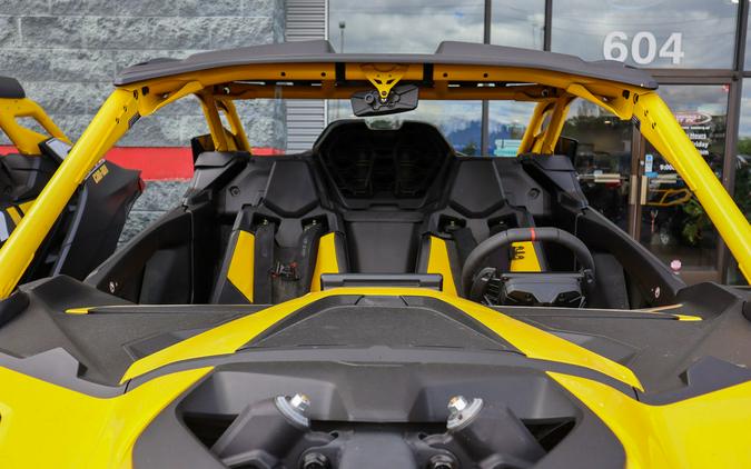 2024 Can-Am® Maverick R X RS Carbon Black & Neo Yellow