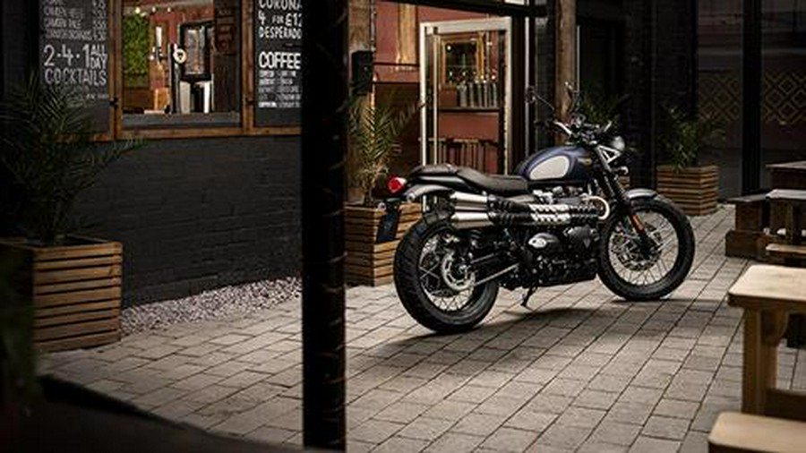 2022 Triumph Street Scrambler Gold Line