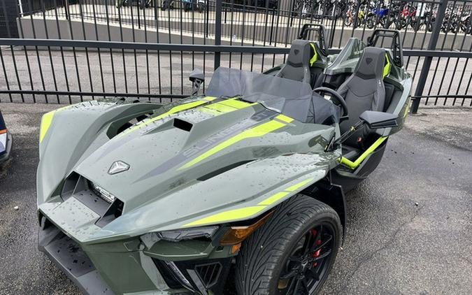 2024 Polaris Slingshot R Army Green Flash R Army Green Flash