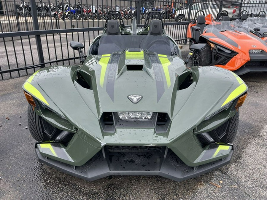 2024 Polaris Slingshot R Army Green Flash R Army Green Flash