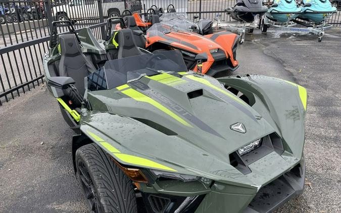 2024 Polaris Slingshot R Army Green Flash R Army Green Flash