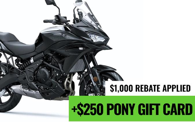 2023 Kawasaki Versys® 650 LT w/ $250 Pony Gift Card!*