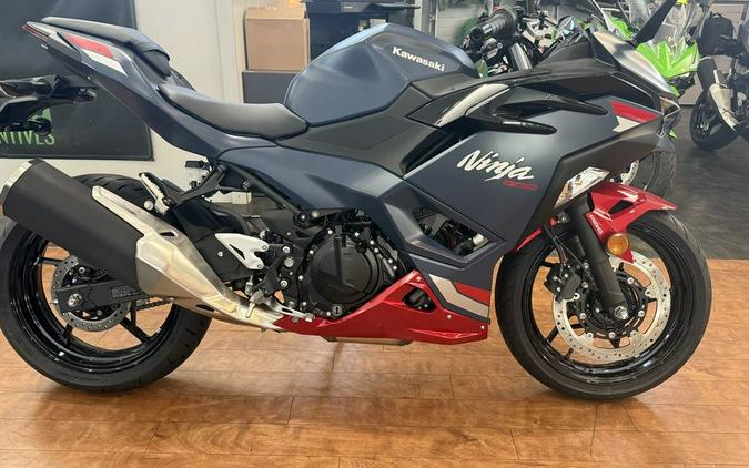 2026 Kawasaki Ninja® 500 ABS Metallic Matte Twilight Blue