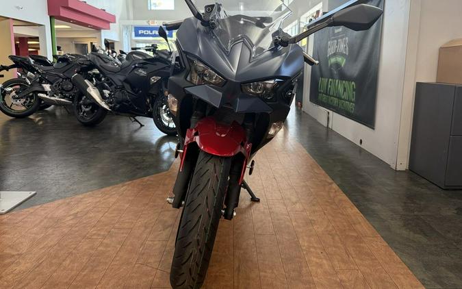 2026 Kawasaki Ninja® 500 ABS Metallic Matte Twilight Blue