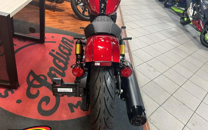2026 Indian 101 Scout Sunset Red Metallic