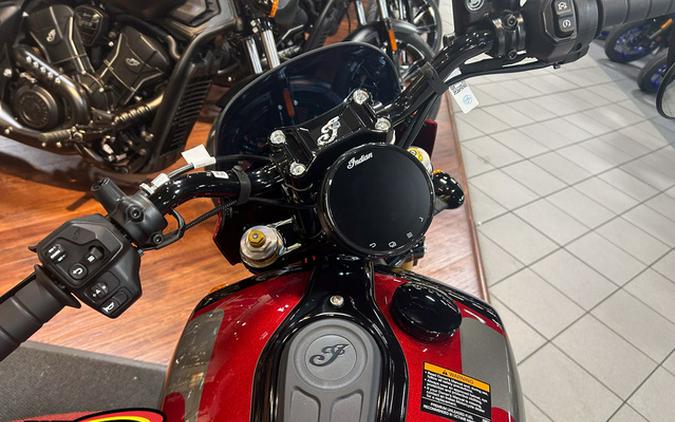 2026 Indian 101 Scout Sunset Red Metallic