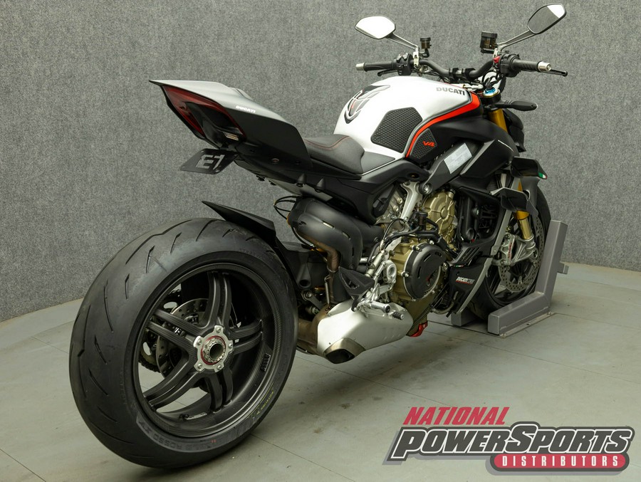 2022 DUCATI STREETFIGHTER V4 SP W/ABS