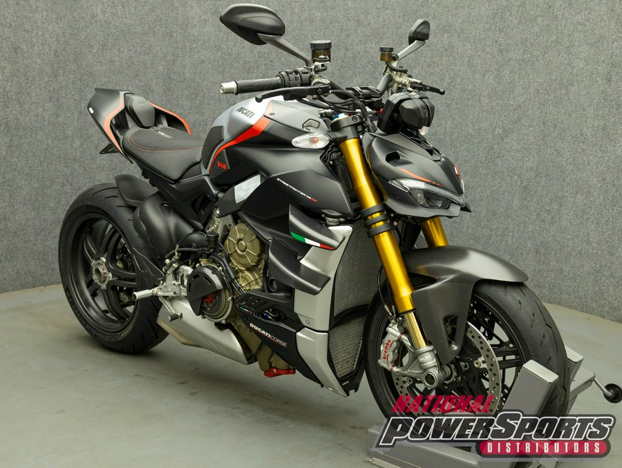 2022 DUCATI STREETFIGHTER V4 SP W/ABS