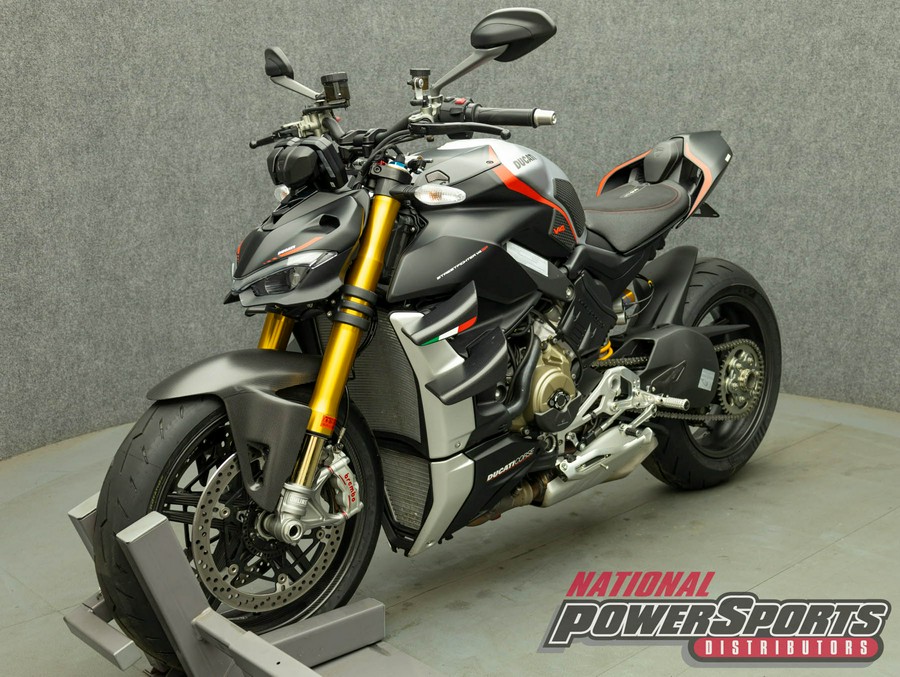 2022 DUCATI STREETFIGHTER V4 SP W/ABS