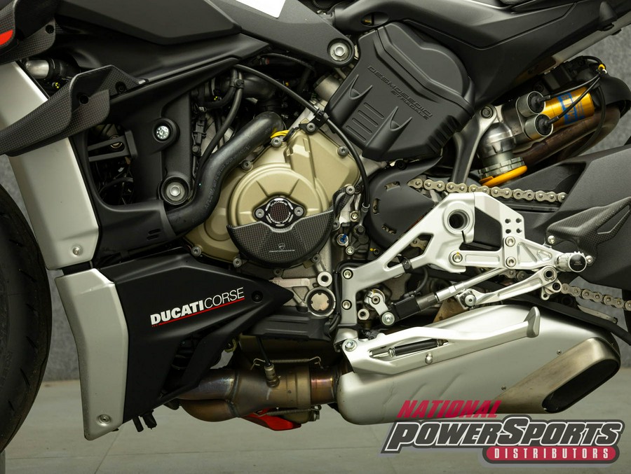 2022 DUCATI STREETFIGHTER V4 SP W/ABS