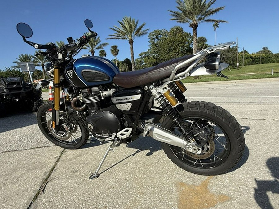 2019 Triumph Scrambler 1200 XE Cobalt Blue