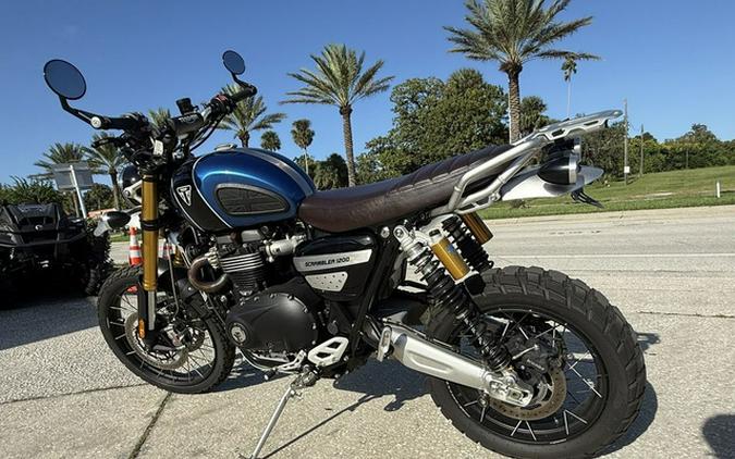 2019 Triumph Scrambler 1200 XE Cobalt Blue