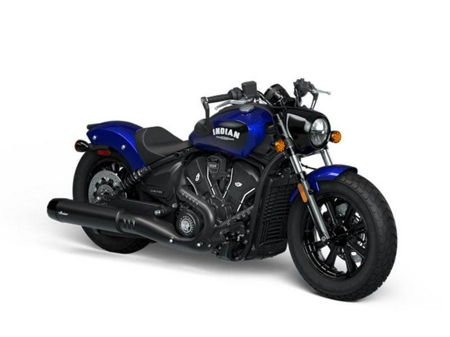 2025 Indian Motorcycle® Scout® Bobber Limited +Tech Spirit Blue Metallic