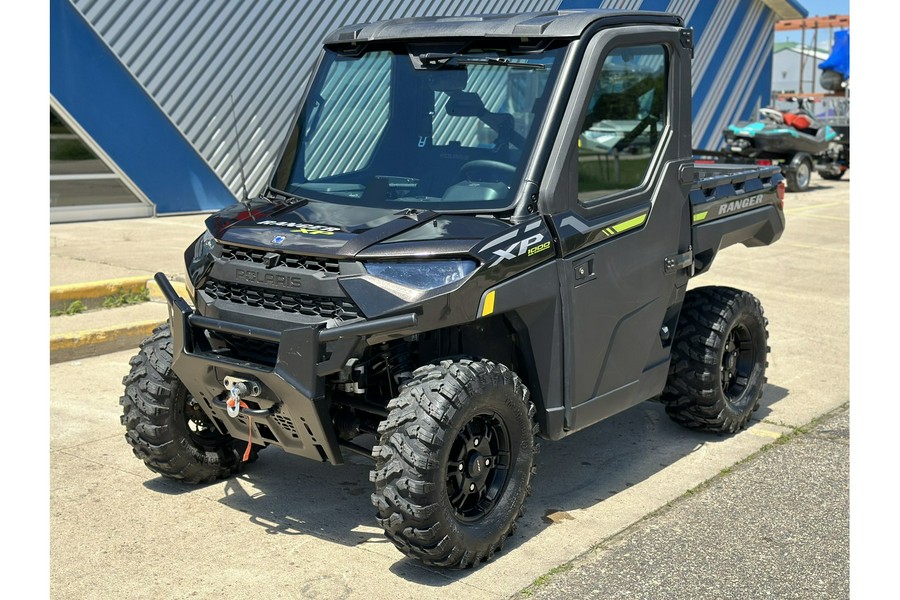 2023 Polaris Industries RANGER XP 1000 NorthStar Edition Ultimate Super Graphite with Lifted Lime Accents - Ride Command Pac