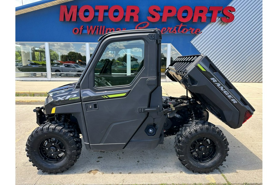 2023 Polaris Industries RANGER XP 1000 NorthStar Edition Ultimate Super Graphite with Lifted Lime Accents - Ride Command Pac