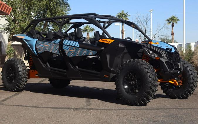 2026 Can-Am® Maverick X3 MAX DS Turbo Scandi Blue & Orange Crush