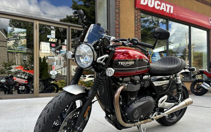 2019 Triumph Speed Twin Korosi Red and Storm Grey - 3852U