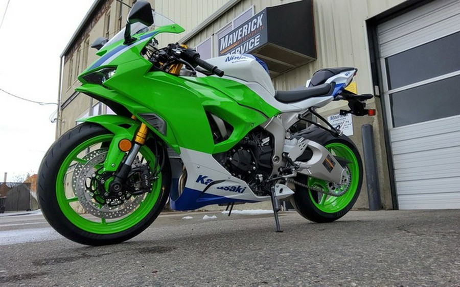 2024 Kawasaki Ninja ZX-6R 40th Anniversary Edition ABS