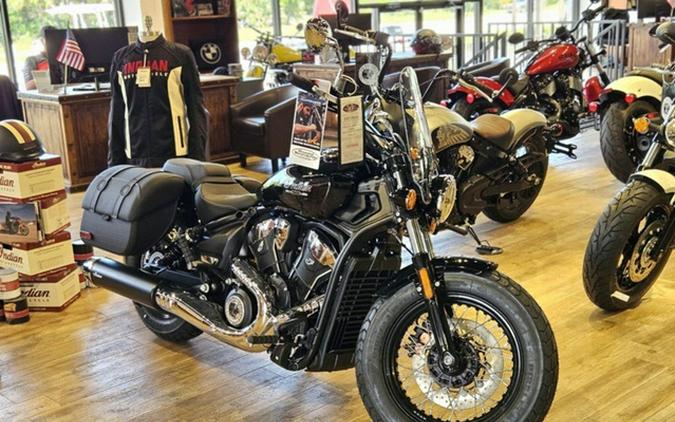 2025 Indian Super Scout Black Metallic