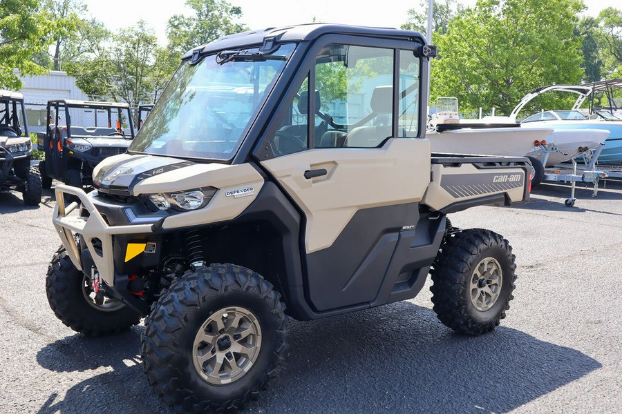 2024 Can-Am® Defender Limited HD10 Desert Tan & Timeless Black