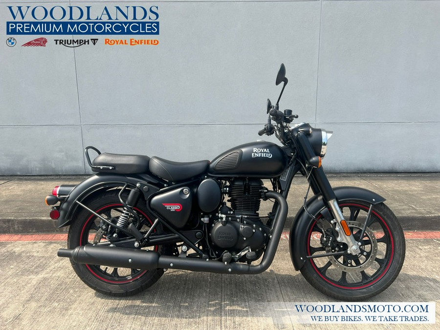 2023 Royal Enfield Classic 350 Dark Stealth Black