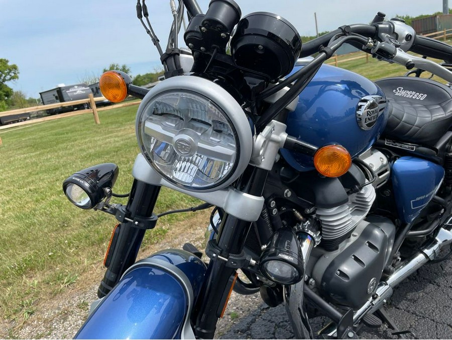 2024 SUPER METEOR 650 - ASTRAL BLUE - Royal Enfield