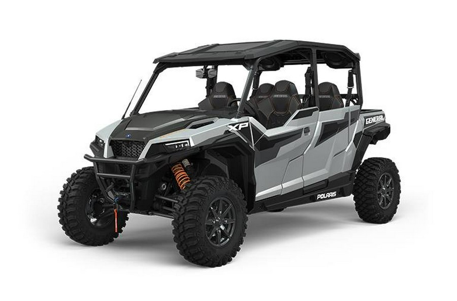 2022 Polaris Industries GENERAL XP 4 1000 Deluxe RIDE COMMAND Edition Matte Ghost White Metallic