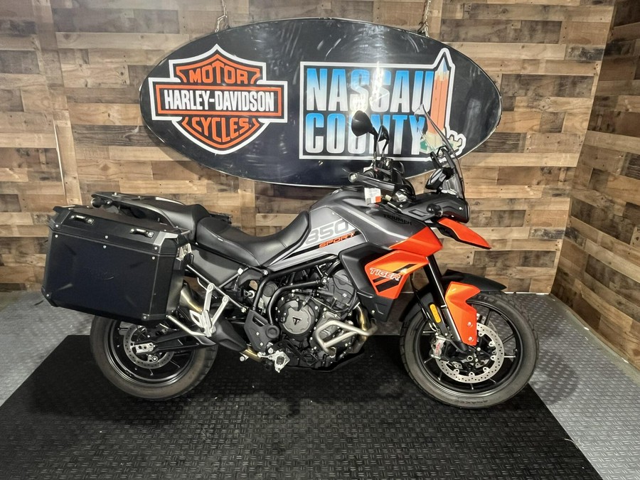 2023 Triumph Tiger 850 Sport Graphite/Orange