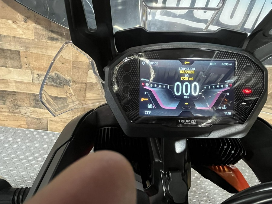 2023 Triumph Tiger 850 Sport Graphite/Orange