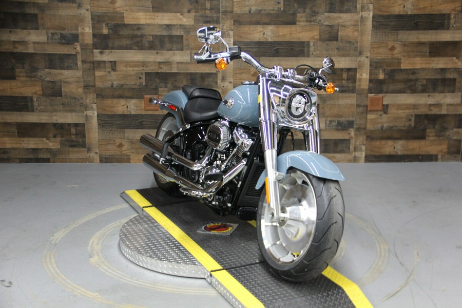 2024 Harley-Davidson Fat Boy 114 Sharkskin Blue