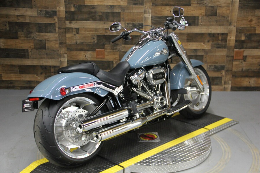 2024 Harley-Davidson Fat Boy 114 Sharkskin Blue