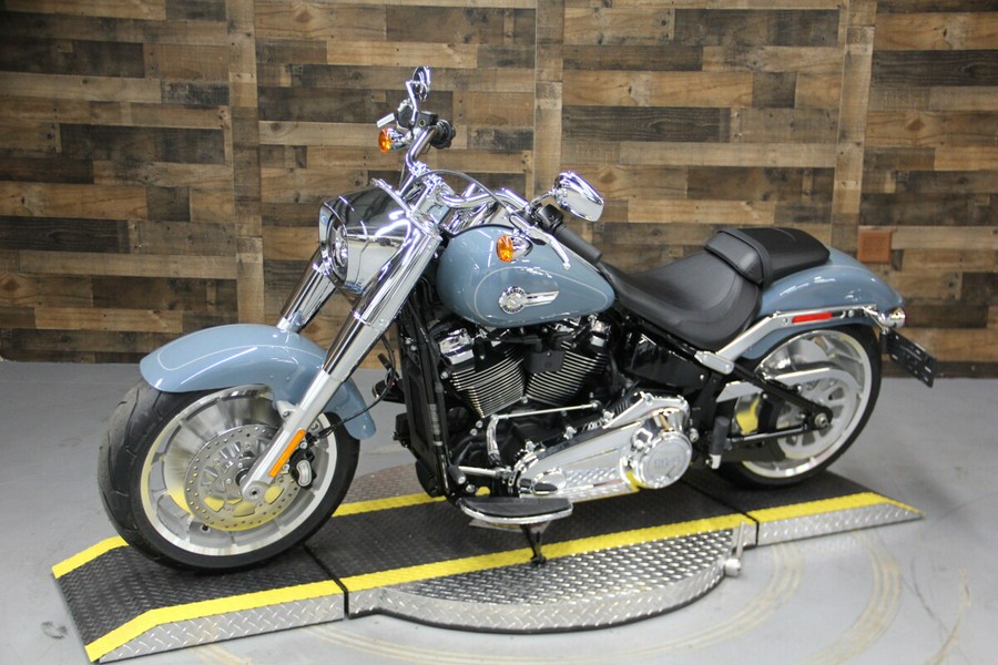 2024 Harley-Davidson Fat Boy 114 Sharkskin Blue