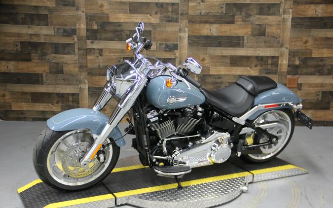 2024 Harley-Davidson Fat Boy 114 Sharkskin Blue