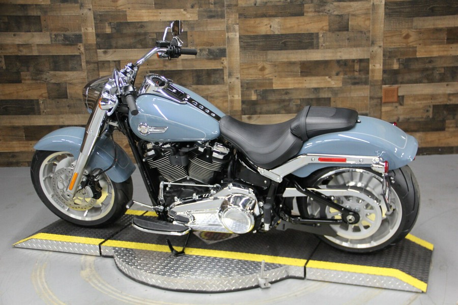 2024 Harley-Davidson Fat Boy 114 Sharkskin Blue