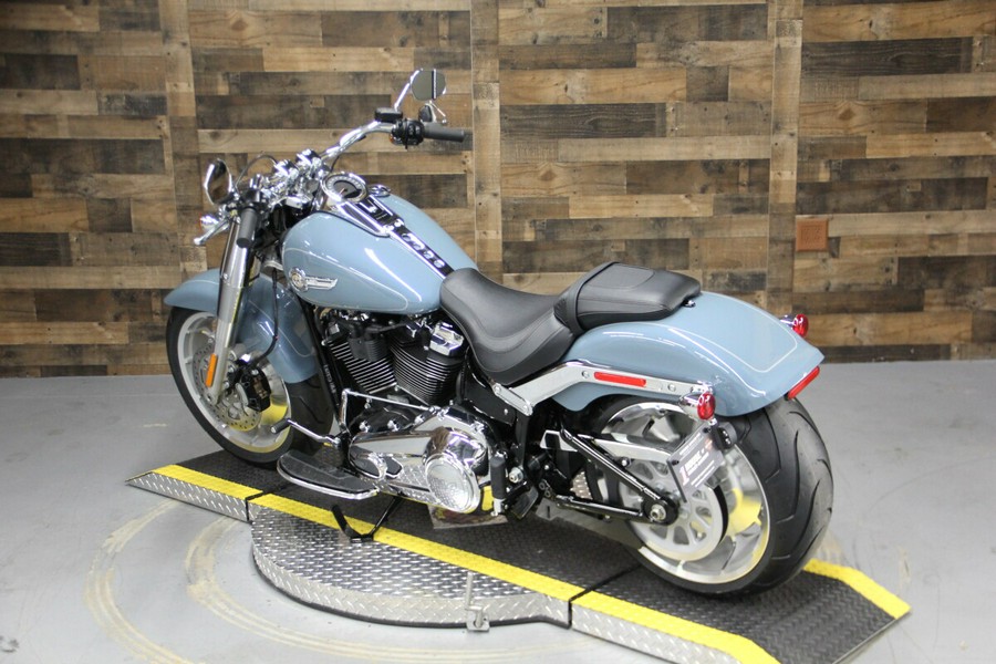 2024 Harley-Davidson Fat Boy 114 Sharkskin Blue