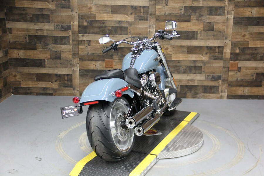 2024 Harley-Davidson Fat Boy 114 Sharkskin Blue