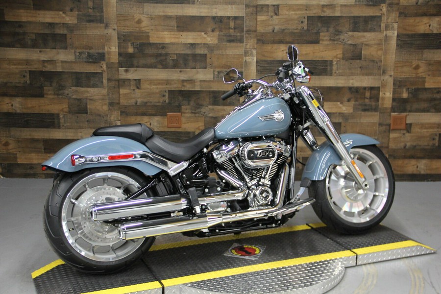 2024 Harley-Davidson Fat Boy 114 Sharkskin Blue