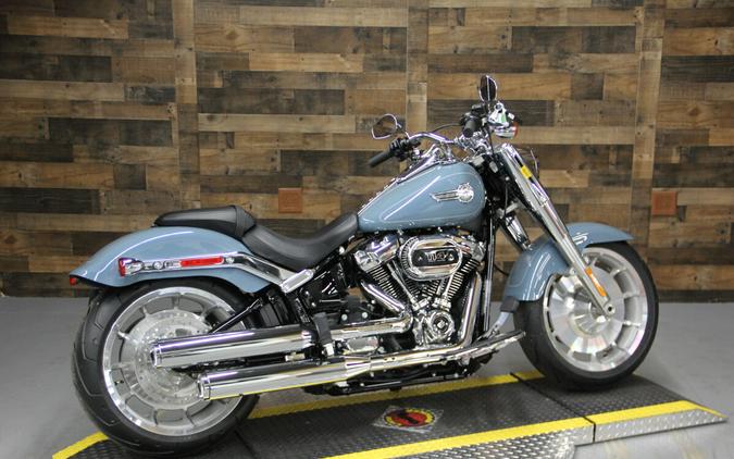 2024 Harley-Davidson Fat Boy 114 Sharkskin Blue